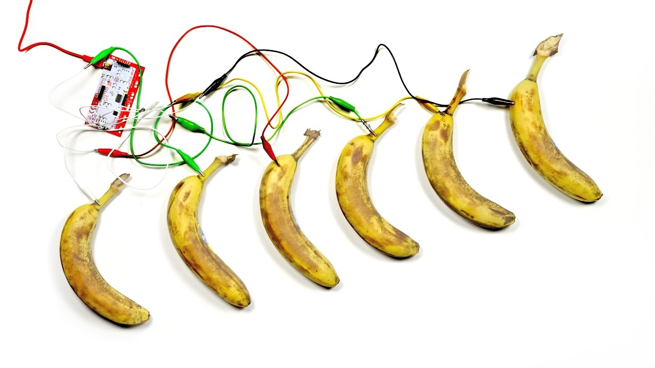 On YouTube: Makey-Makey: You’ve Never Seen Bananas Do This…