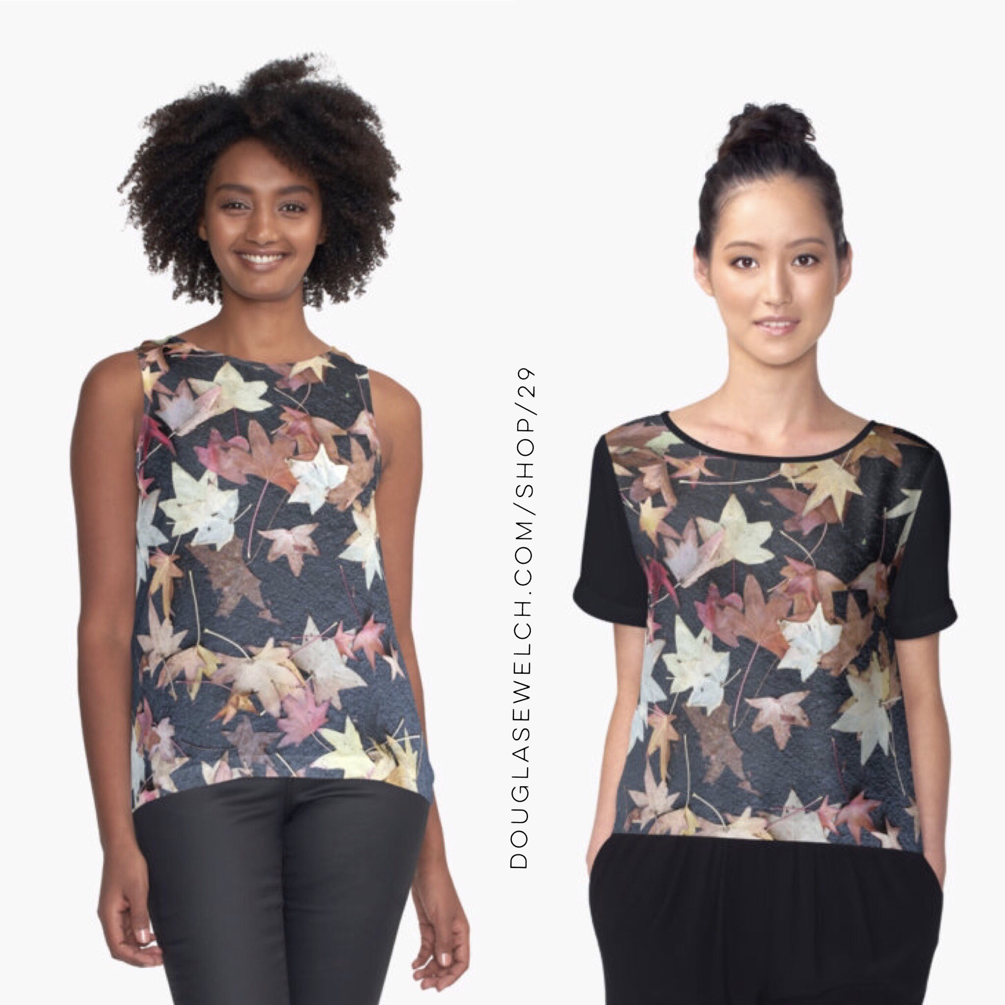 Add some natural beauty to your wardrobe with these “Autumn Leaves” Tops and Much More!