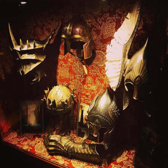 Lord of the Rings Armor Display via Instagram