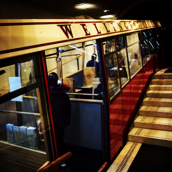 Wellington Cable Car at Lambton Quay Station via Instagram