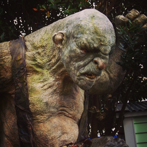 Another troll at the Weta Cave via Instagram