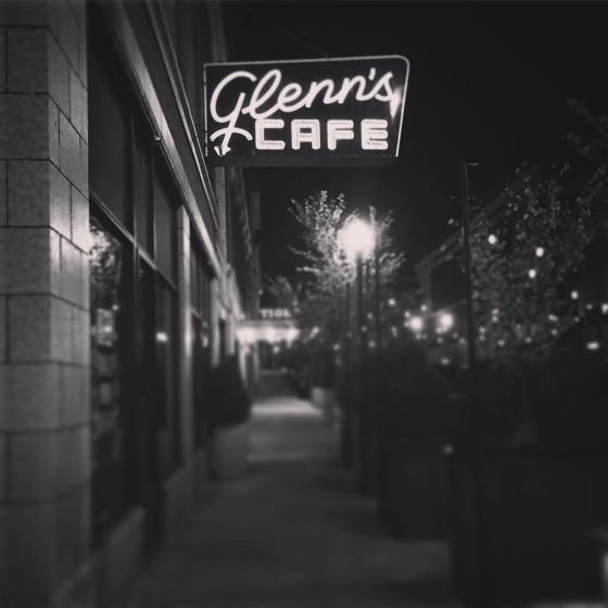 Outside Glenn’s Cafe, Columbia, Missouri via Instagram