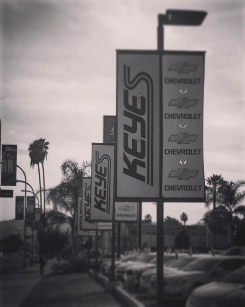 My Los Angeles 9 – Keyes, Keyes, Keyes – Keyes on Van Nuys! via Instagram