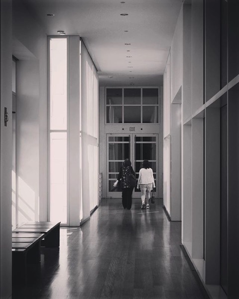 Strolling the Getty Center via Instagram