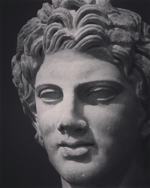 Marble Sculpture Detail, Getty Villa via My Instagram