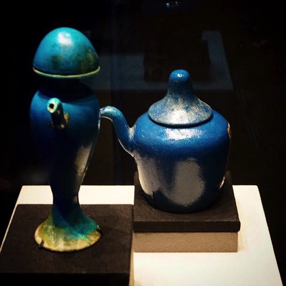 Ceramics, King Tut: Treasures of the Golden Pharaoh via My Instagram