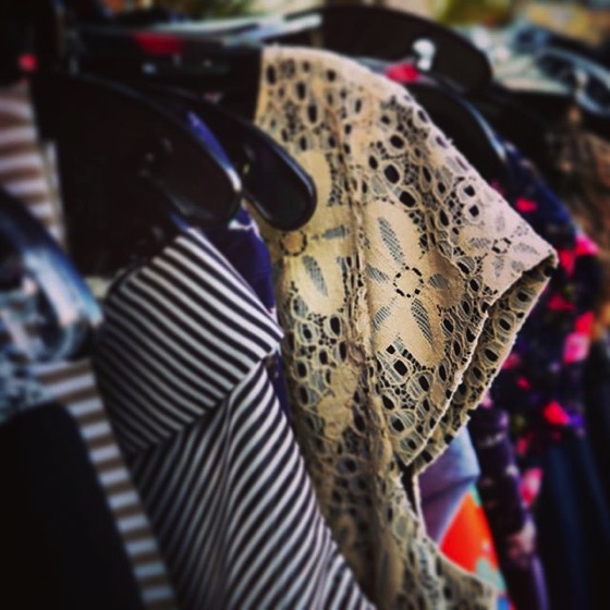 Vintage Clothes Awaiting A New Owner via My Instagram