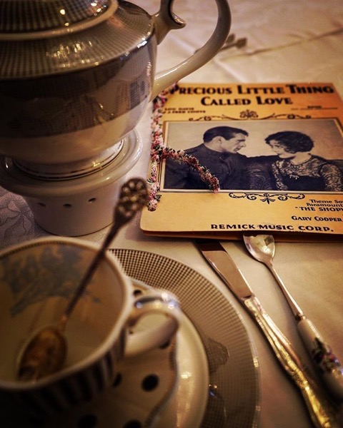 Tea Time at Amanda’s, Palm Desert, California via My Instagram
