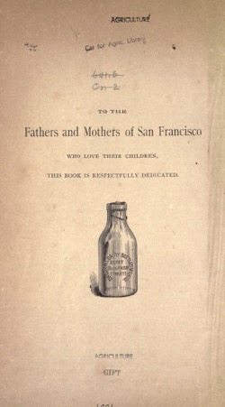 Historical Cooking Books: One thousand and one useful recipes and valuable hints about cooking and housekeeping by  X.L. Ewell's Dairy Bottled Milk Company (Circa 1809) - 11 in a series
