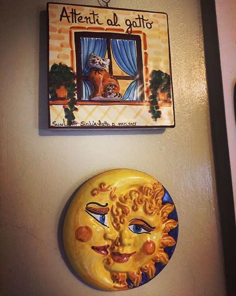 A small piece of Sicily in our California Home via Instagram