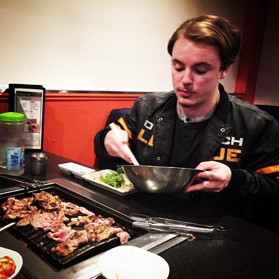 Joseph (@gogojosephw) grills us up some fine Korean BBQ via Instagram