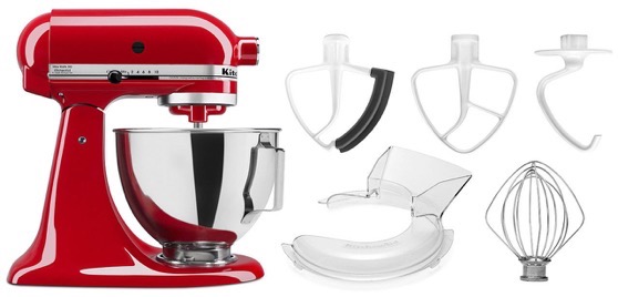 In The Kitchen: KitchenAid Mixer Deal: NEW KitchenAid 4.5-quart Tilt Head Stand Mixer w/bowl with handle $199 via eBay