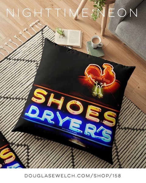NEW PRODUCTS – Nighttime Neon Floor Pillows and Much More! – Also Tops, Prints, iPhone Cases, Totes, And More!