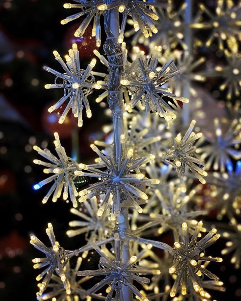 An all electric Christmas Tree 🎄via Instagram