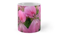Dream Of Your Summer Garden with these Pink Geranium Totes, Mugs, Laptop Bogs and Much more!