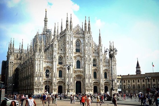 Piazza Duomo, Milano, Italy via Instagram