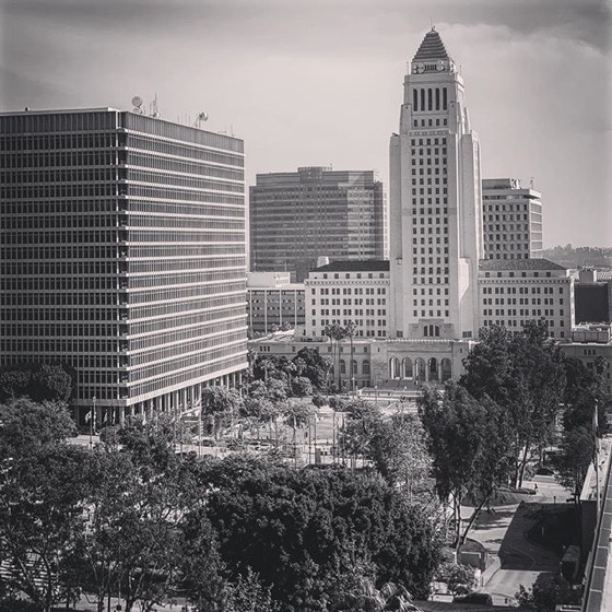 My Los Angeles 75 – Los Angeles City Hall and Grand Park via Instagram