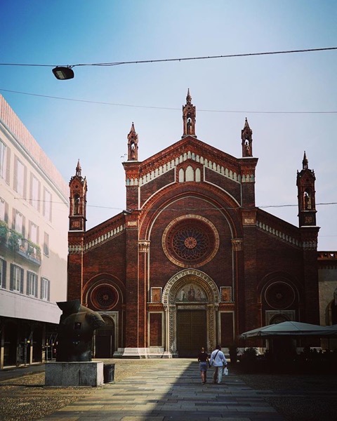 Chiesa di Santa Maria del Carmine and Piazza via Instagram