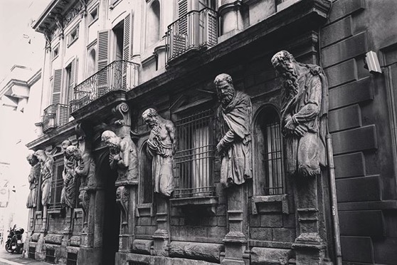 Omenoni (Big Men), Milan via My Instagram