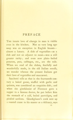 Historical Cooking Books: Leaves from our Tuscan kitchen, or, How to cook vegetables by Janet  Ross,(1899) - 36 in a series