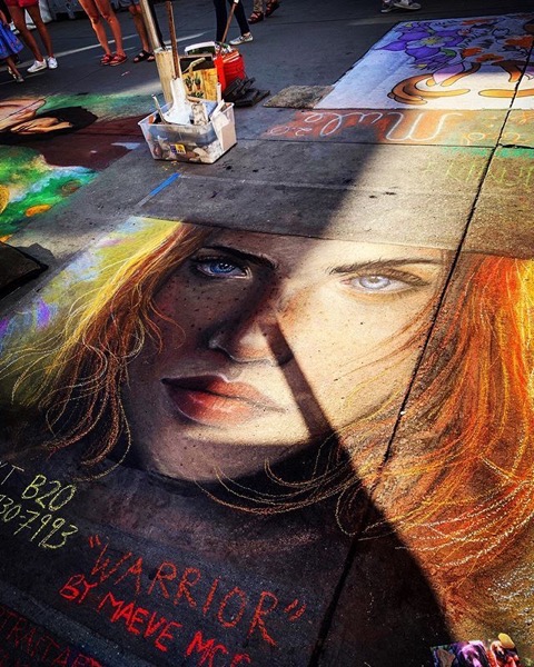 Denver Chalk Art Festival via Instagram