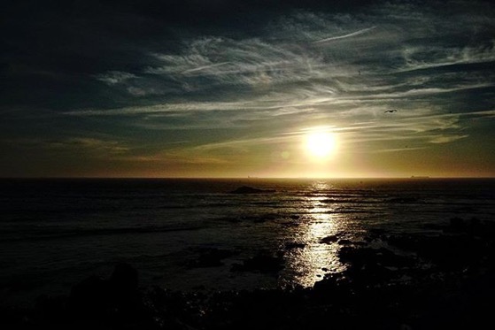 Sunset Over The Atlantic Ocean 2, Porto, Portugal via Instagram