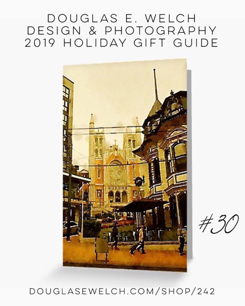 Holiday Gift Guide 2019 30: Visit The Southern Sights With These Street Scene, Wellington, New Zealand Cards/Postcards and More! [For Sale]