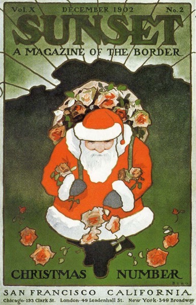 Christmas Past - 3 in a series - Sunset Magazine (1902)