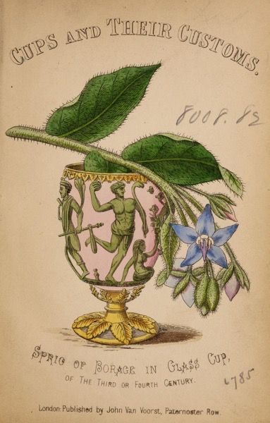 Historical Cooking Books – 43 in a series – Cups and their customs by  George Edwin Roberts (1863)