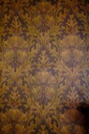 Linoleum Wallpaper from Victorian Era Home