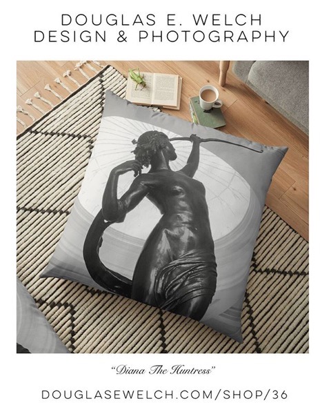 Rest On These Diana The Huntress Floor Pillows and More! [For Sale]