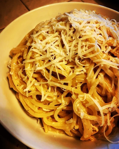 One-Pot Chicken Garlic Parmesan Pasta via Instagram