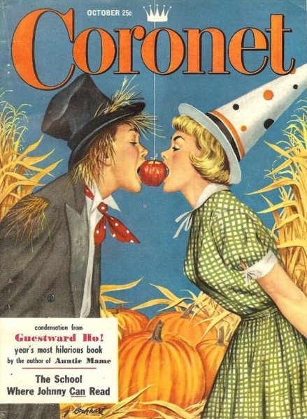Halloween 2020 – 13 in a series -Coronet Magazine Halloween Cover Circa 1950’s