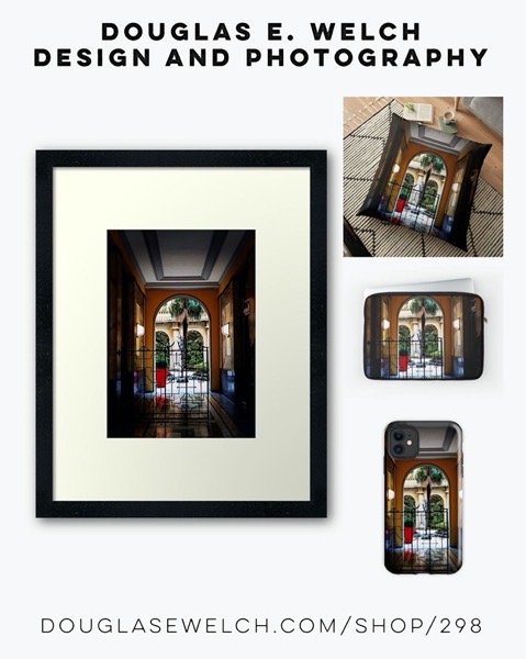 New Product Design: Milano Doorway Prints, Pillows, and More from Douglas E. Welch Design and Photography [For Sale]