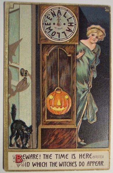Halloween 2020 - 30 in a series - Vintage Halloween Podcard