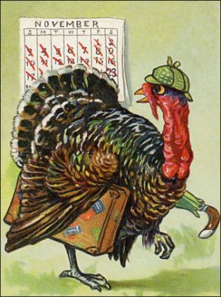 Thanksgiving 2020 – 8 in a series – Turkey On The Run