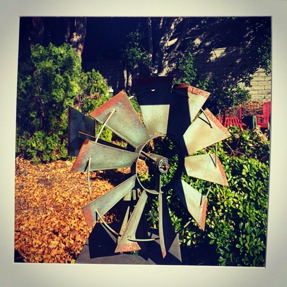 Windmill - One Square Foot - 14 in a series via Instagram