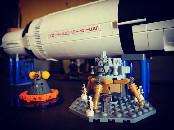 Apollo in Lego via Instagram