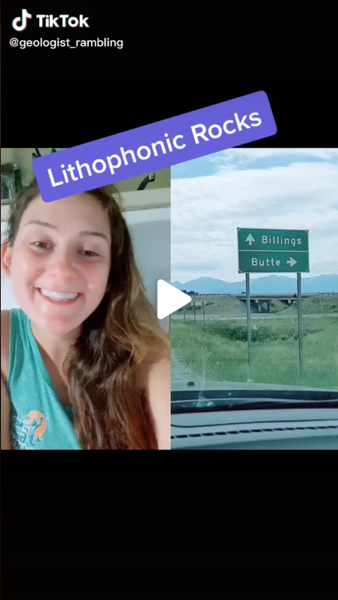 Lithophonic Rocks via Geologist Rambling on TikTok [Video]