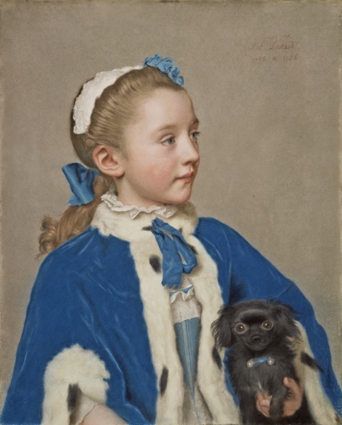From The Collection Of... - 1 in a series - Portrait of Maria Frederike van Reede-Athlone at Seven Years of Age via The Getty