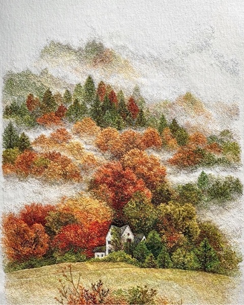 Embroidered Forests via Kottke [Shared]