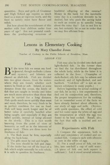 Historical Cooking Books - 108 in a series - The Boston Cooking School magazine of culinary science and domestic economics (1896)