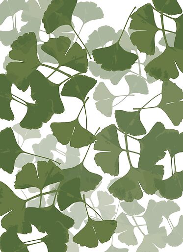 ginkgo leaf pattern