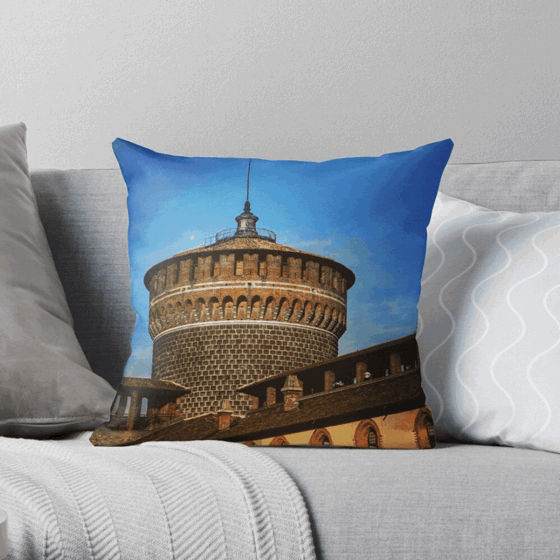 NEW DESIGN: Sforzesco Castle, Milan, Italy Products Exclusively From Douglas E. Welch Design and Photography [For Sale]