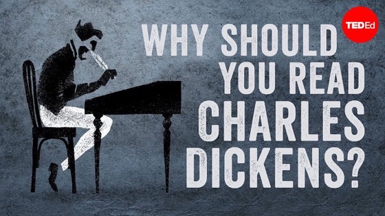 Why should you read Charles Dickens? by Iseult Gillespie via TedEd [Video] [Shared]