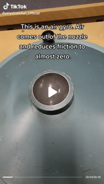 Air Gyro via TikTok [Science] [Video] [Shared]