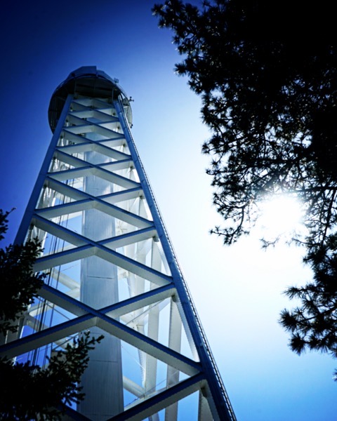 My Los Angeles 97: 150’ Solar Tower, Mount Wilson, CA via Instagram [Photography]