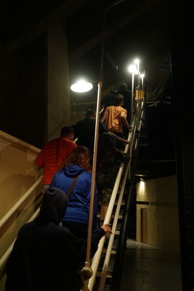 Climbing the stairs to the 100” Telescope, Mount Wilson Observatory via Instagram [Photography]