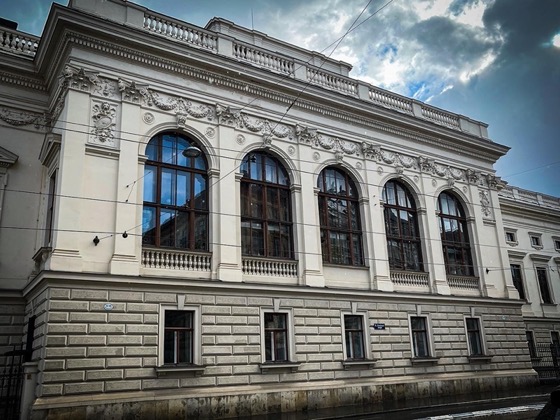 Vienna Scene 2 – Liechtenstein Palace in the rain. via Instagram [Photography]