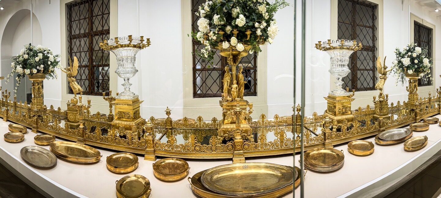 Milan Centerpiece (1838), Sisi Museum, Vienna, Austria Panorama [Video] [Photography)